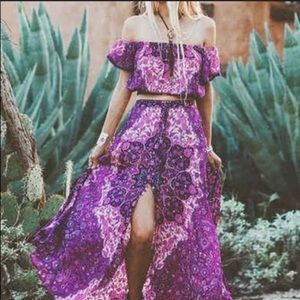 Kiss the Sky Skirt XS violet